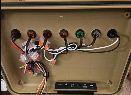 TEST BOX - Trailer Light And Brake Test Box w/ Remote Control