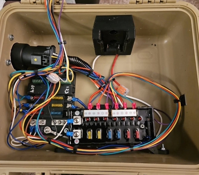 TEST BOX - Trailer Light And Brake Test Box w/ Remote Control