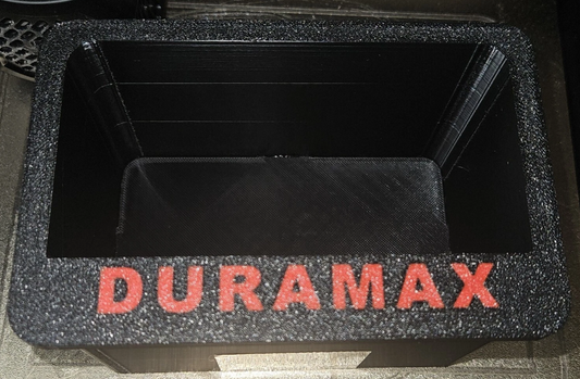 CUBBY, center console rear - Silverado Sierra Duramax 6.6 Deisel